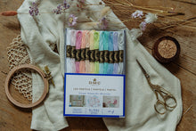 Lade das Bild in den Galerie-Viewer, Sticktwist Packung DMC Stickgarn pastels Baumwollgarn