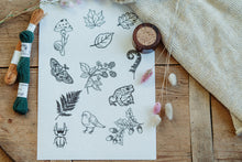 Lade das Bild in den Galerie-Viewer, Stick and Stitch Aufkleber Forest Vibes