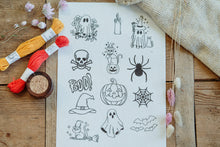 Lade das Bild in den Galerie-Viewer, Stick and Stitch Aufkleber Halloween