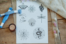 Lade das Bild in den Galerie-Viewer, Stick and Stitch Aufkleber Spiritual