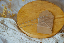 Lade das Bild in den Galerie-Viewer, Nadelset Nadeln zum Sticken & Stopfen 2x Webernadeln 16x Sticknadel