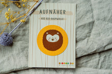 Lade das Bild in den Galerie-Viewer, Tellme Berlin Bio baumwoll Knieflicken Igel
