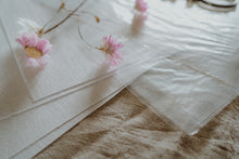 Lade das Bild in den Galerie-Viewer, Stickfolie zum Besticken von Kleidung, transparent und selbstklebend