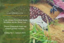 Lade das Bild in den Galerie-Viewer, Gutschein Rückseite