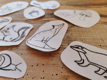 Lade das Bild in den Galerie-Viewer, Ausgeschnitten Stickvorlagen Wald