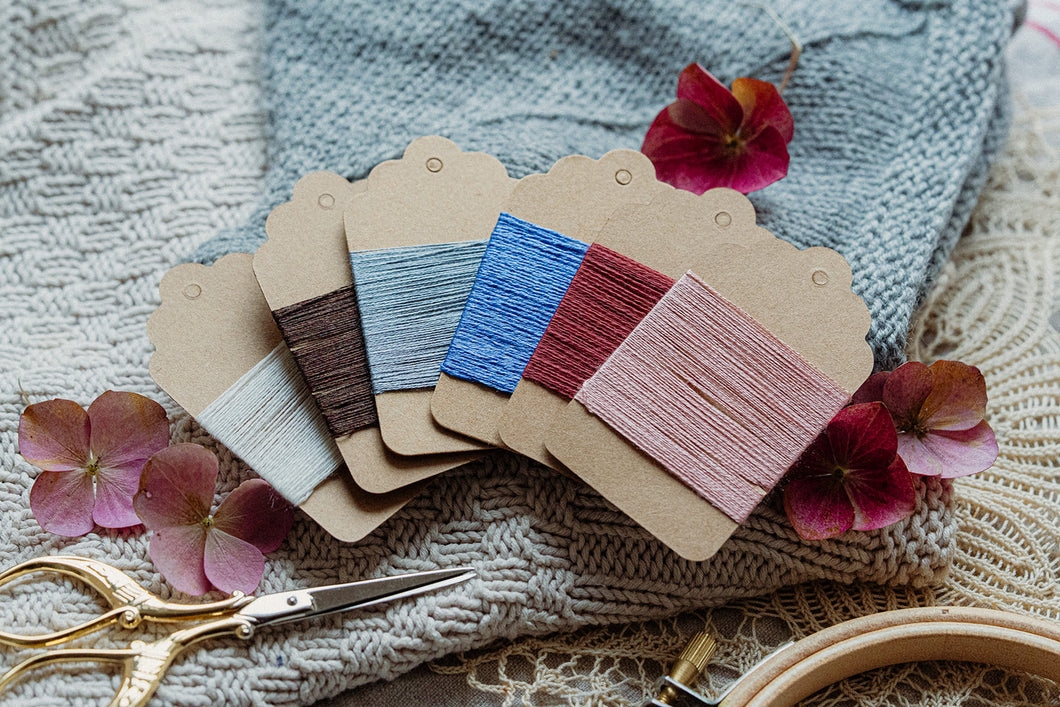 Nr. 3 Stick & Stopfgarn 6x6 Meter Merinowolle & Seide